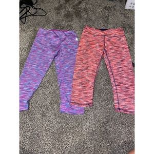 Girls fitness capris